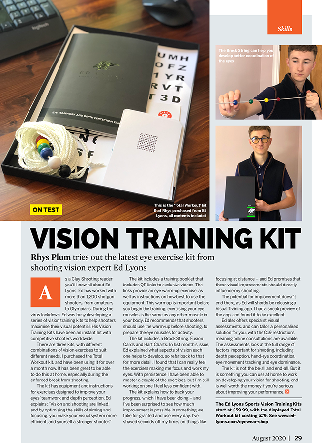 Ed-Lyons Vision Training Kit