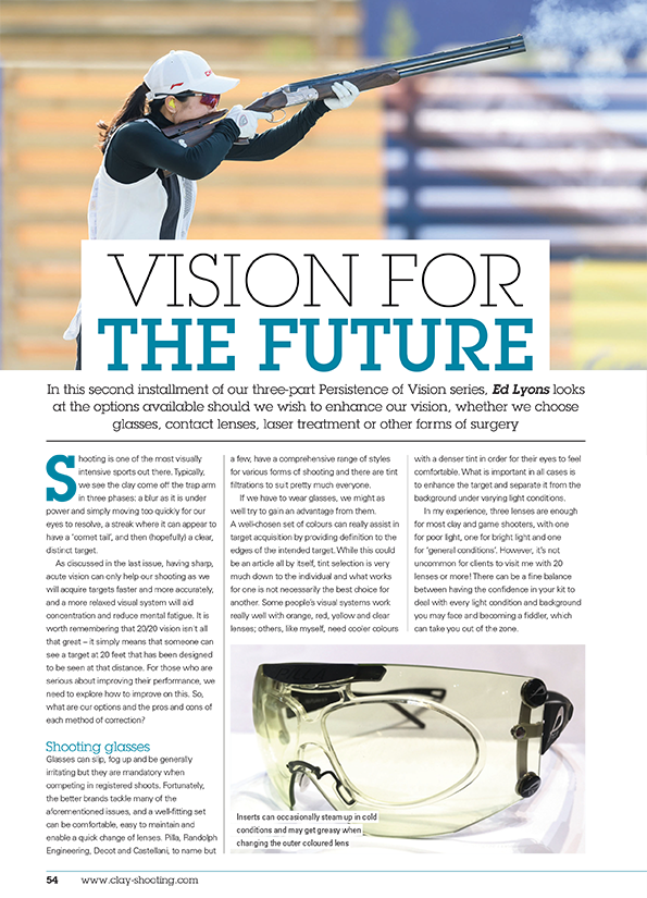 Vision for the future - Ed Lyons